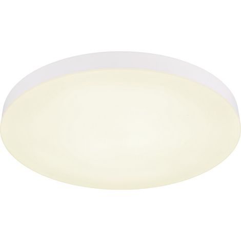 Globo Matthew Plafonnier rond 50 cm blanc mat LED 3000-6500 K