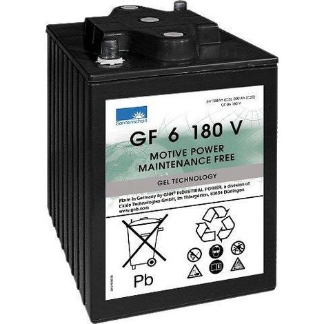 Batterie Gel SONNENSCHEIN GF Y 6 VOLTS GF06180V 6V 200AH AMPS (EN) (1/5)