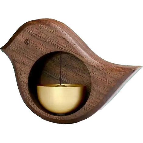 Türklingel mit Erinnerungsfunktion, Türklingel aus Holz