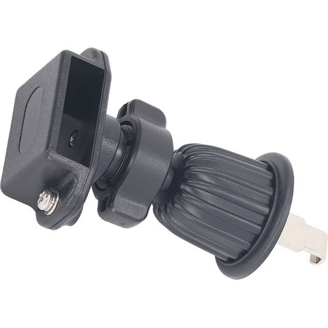 Support de Radio Bidirectionnelle avec Clip Ceinture et Crochet Acier pour Voiture - Compatible avec Baofeng UV5R, Motorola, Kenwood (1/5)