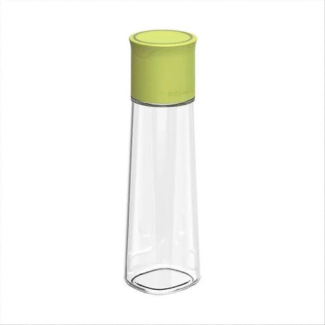Bouteille d'huile domestique grande capacité de 500 ml, distributeur d'huile en verre pour la cuisine, bec verseur facile, pour l'huile de cuisson et les sauces. (1/5)