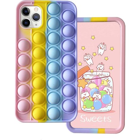 Coque ultra-résistante pour iPhone, ornée d'un motif cartoon unique, offrant une double protection renforcée, une absorption des chocs et un intérieur hybride en silicone. Compatible Wi-Fi. (1/2)