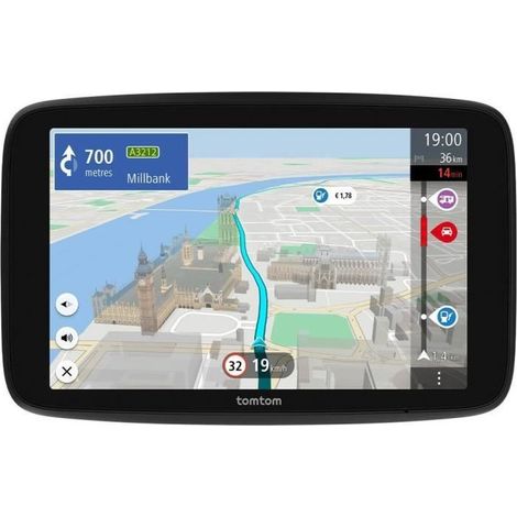 TomTom GO Camper Max Navigationssystem Fixed 17,8 cm (7) Touchscreen 400 g Schwarz (1YD7.002.30) (1/5)