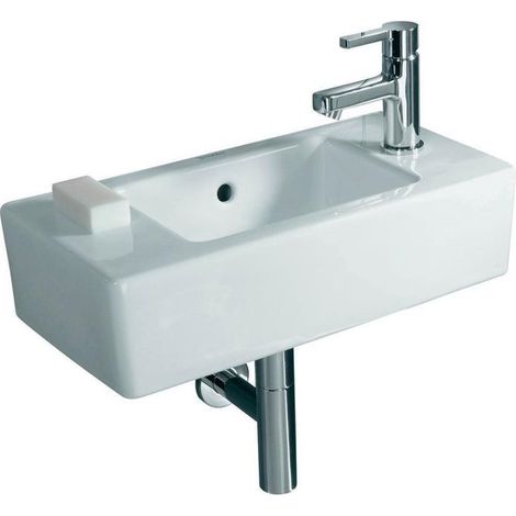 Duravit Handwaschbecken Vero 50cm, Hahnloch links, 0703500009 (1/5)