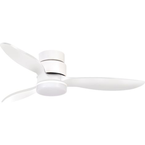 Ventilador MISTRAL DC 35W LED SMD 24W 2212lm(1420lm)/2300lm(1480lm)/2360lm(1500lm) CRI80 2700K/3000K/4000K Blanco Blanco