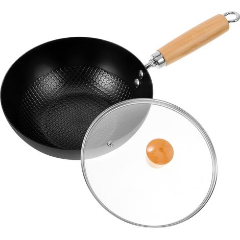 20cm mini wok, non-stick iron, suitable for open flame, multi-functional everyday cookwareExceptional Quality