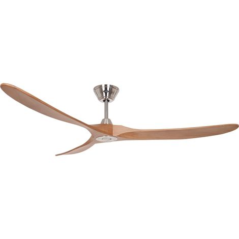 DC Ceiling Fan Eco Genuino Chrome / Oak 180