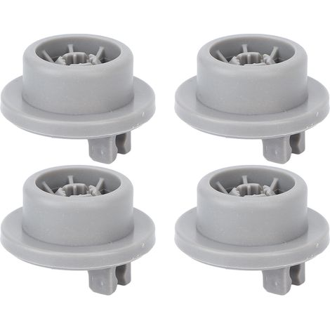 Lot de 4 roulettes de rechange pour panier de lave-vaisselle Bosch 420198 AP2802428 165314 (1/5)