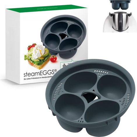 Cuiseur vapeur à œufs 4 en 1, accessoires Thermomix, convient pour TM5 TM6, cuiseur à œufs pochés (1/5)