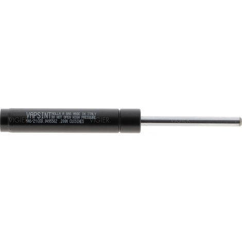 Vérin de porte relevable 200N – Longueur 147 mm – Tige 61 mm diamètre 5 mm – Pour meubles et placards légers – Huwil (1/3)