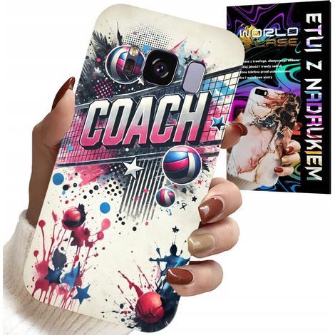 Custodia per Samsung Galaxy S8 - alloggiamento in rete Retina Coach, retro (1/5)