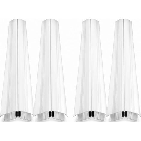 4 paires de connecteurs d'angle magnétiques en PVC, pare-gouttes (1/5)