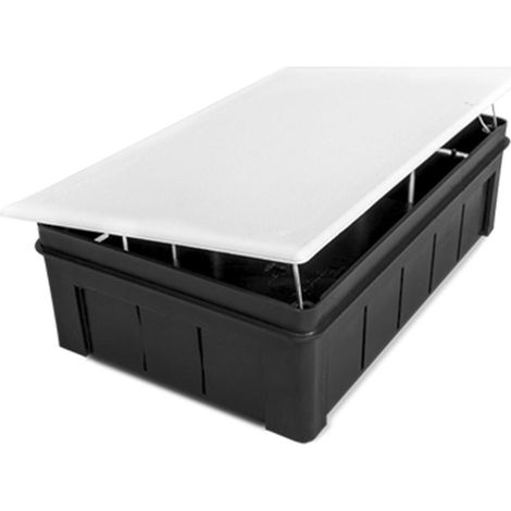 Caja de Empalme y Derivación Empotrable 200x130x60 mm Blanco (1/3)