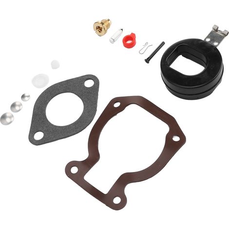 Kit de réparation carburateur 13 pièces 398453 391937, remplacement pour Johnson Evinrude 4-15hp, compatible moteur hors-bord, jeu de joint et aiguille, robuste et durable. (1/5)