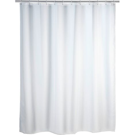 Tenda doccia monocolore bianco WENKO (1/5)