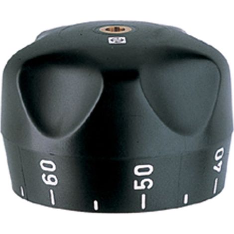 Grohe Temperaturwählgriff, Schwarz, 47196000 (1/2)