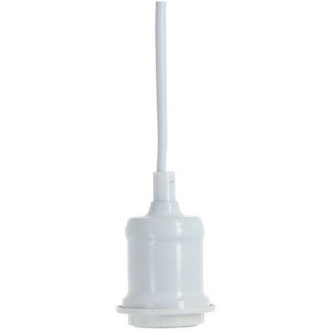 [JAMAIS UTILISÉ] Toulum - Suspension à douille blanche, style vintage, 100 cm de câble, culot E27 - TSDVEWECO