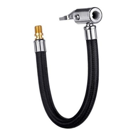 30cm Extension de tuyau de gonflage pour voiture Extension de pneu Adaptateur de tuyau de gonflage rapide Pompe à vis de gonflage (1/4)