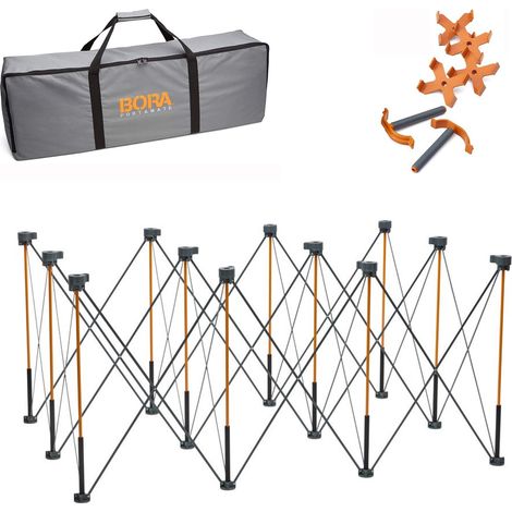 BORA CK12S Centipede 6x4ft Workstand Quick Easy Set Up Portable Workbench