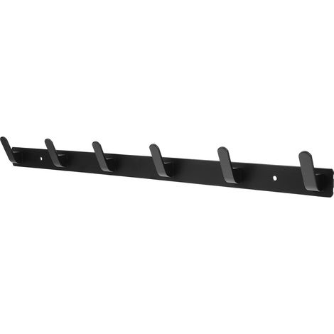 Küchenrollenhalter aus schwarzem Kunststoff modernes Design