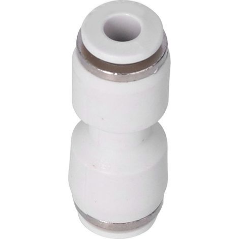 Raccord pneumatique droit rapide pour tube PU4, connecteur pousse-tube, lot de 50 pièces, raccord instantané 4mm, union filetée pour tuyauterie. (1/5)