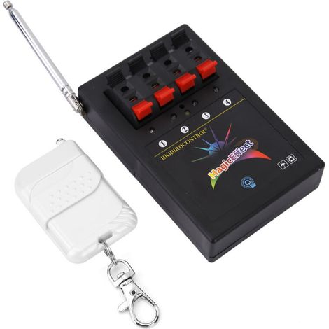 Télécommande sans fil pour allumeur de feux d'artifice à 4 voies (1/5)