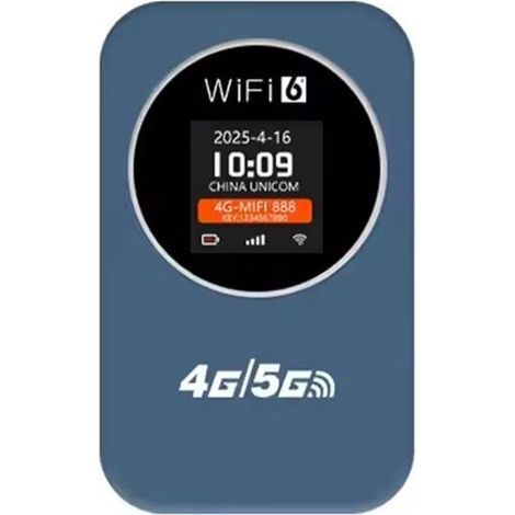 Routeur Wi-Fi Portable Sans Fil 300 Mbps 4/5G, Boîtier de Partage Wi-Fi 6, Routeur de Poche, Point D'Accès Mobile, Routeur Wi-Fi LTE, A