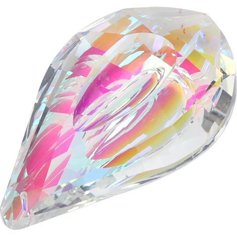 Lustre suspendu en cristal coloré, prismes, ornement décoratif, accessoire de 76 mm