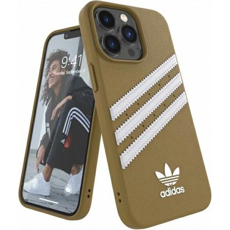 iPhone 13 Pro Adidas Hülle Beige und Gold