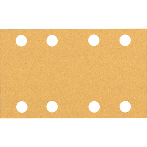 BOSCH EXPERT 10 Abrasifs rectangles 8 trous C470 - 100 - 80 x 133 mm