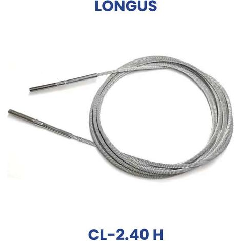 Cavo di ricambio Longus: cavo di sollevamento in acciaio CL 2.40 H (1/4)