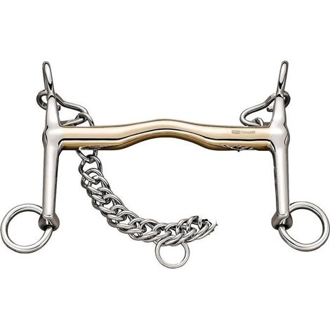 Mors Sprenger hs weymouth joues courtes 16 mm 12,5 cm (1/3)