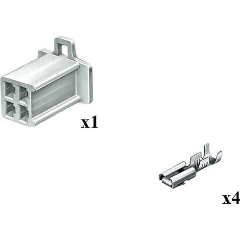 Kit Connettore Serie MTW Maschio 4 Vie