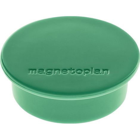 Imán Premium D.40mm verde MAGNETOPLAN (Por 10)