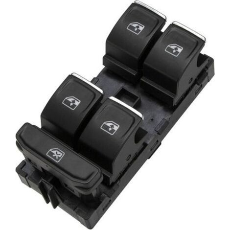 Interrupteur de Fenêtre Golf Mk7, KASturbo Bouton Lève Vitre pour Passat Touran Tiguan Arteon Karoq Kodiq Leon 5G0959857 (1/5)