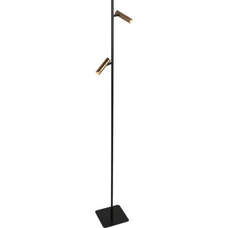 Mexlite - stehlampe - Lumo - bronze schwarz - metall -