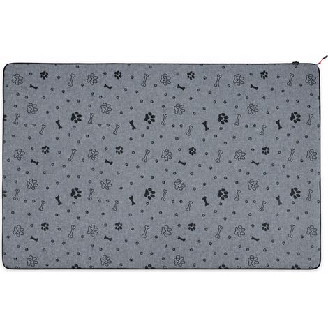 [20] Lit pour chien, matelas pour animaux de compagnie 120x90cm LAZOREK120 (1/5)