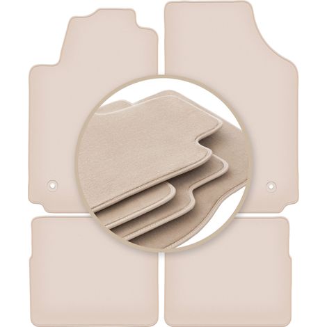 Alfombrillas beige PREMIUM para Audi A2 hatchback 2000-2005 (1/5)