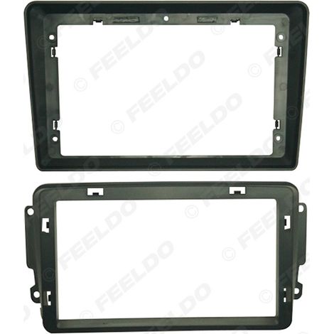 Compatible avec Mercedes-Benz Classe C W203, cadre de navigation Android grand écran 9 pouces, cadre de panneau audio, modification