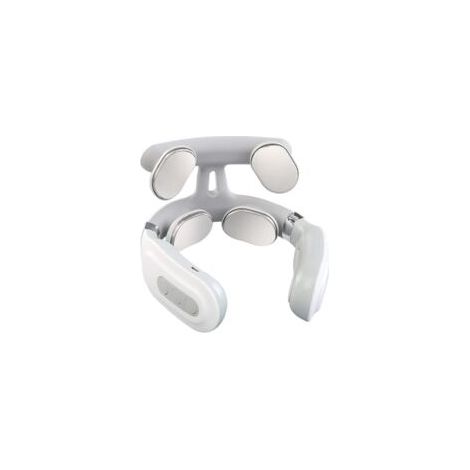 Masseur électrique à impulsions cervicales pour Le Cou, équipement de Massage Portable sans Fil avec 6 Modes de Massage et 9 Niveaux d'intensité, Une clé pour Ouvrir, pour Les têtes de Relaxation, So