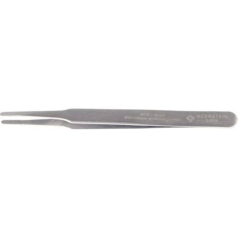 Bernstein Tools for Electronics 5-059 Pince brucelle CMS 2a SA plate, ronde 120 mm W78697 (1/3)