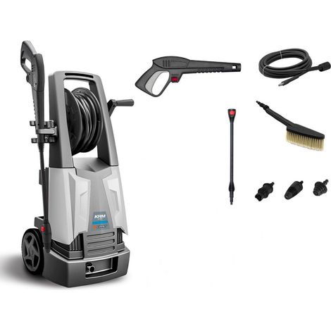 Idropulitrice Professionale 1750 W Accessori Pistola Lancia Tubo Acqua Fredda (1/4)