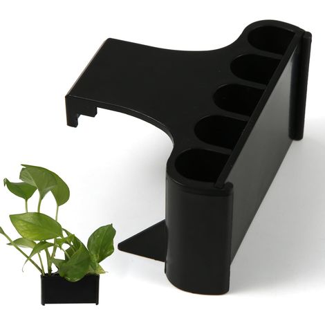 Fioriera per acquario, supporto per piante acquatiche sospeso per acquario, supporto per piante da acquario, accessorio per piante da acquario per la decorazione delle piante