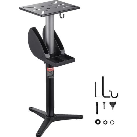 Soporte para molinillo VEVOR, placa de 31,5 x 25,4 cm, ajustable, base de hierro fundido, acero y hierro, convencional (1/2)