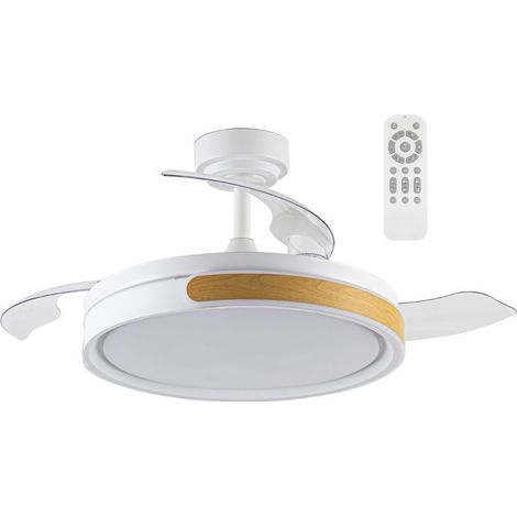 Ventilador LED aspas plegables Nemi CCT Dim (72W) (1/5)