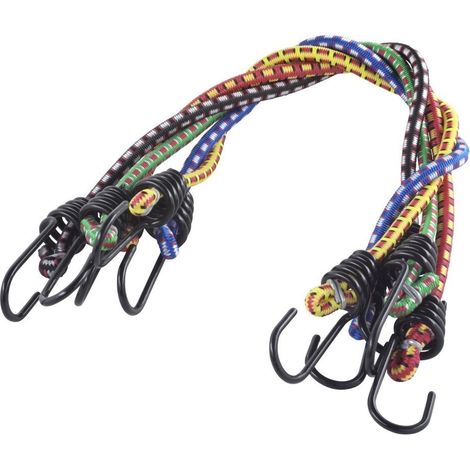 Wolfcraft 3293000 - 5 gomas tensoras sencillas 50 cm (1/2)