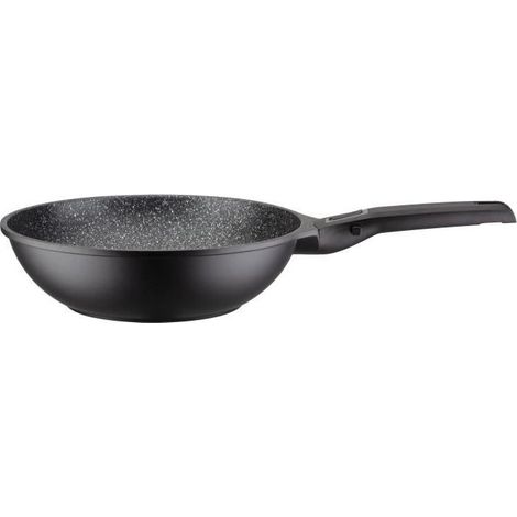 Wok de aluminio fundido - GSW - EASY CLICK - 28 cm - Inducción (1/4)