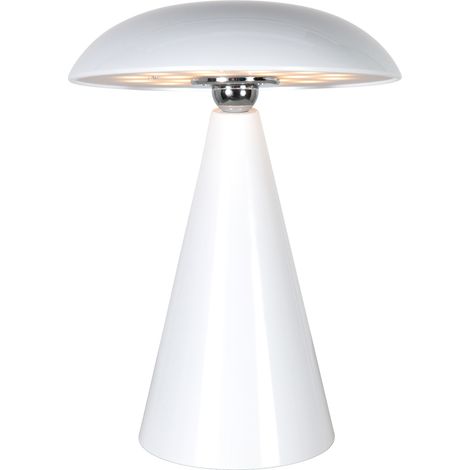Anne Lighting - lámpara de mesa - Mush - blanco - metal - pequeña