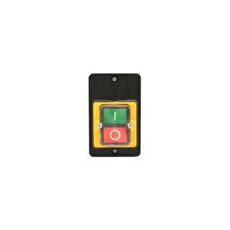 Interrupteur à bouton-poussoir AC220V/380V 10A, bouton marche/arrêt étanche, utilisé pour les équipements mécaniques, machines textiles Crezuo (1/4)