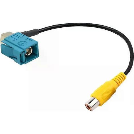 Adaptateur de câble vidéo Z femelle vers RCA femelle, adapté au câble adaptateur de caméra de recul de voiture Mercedes-Benz (B). (1/5)